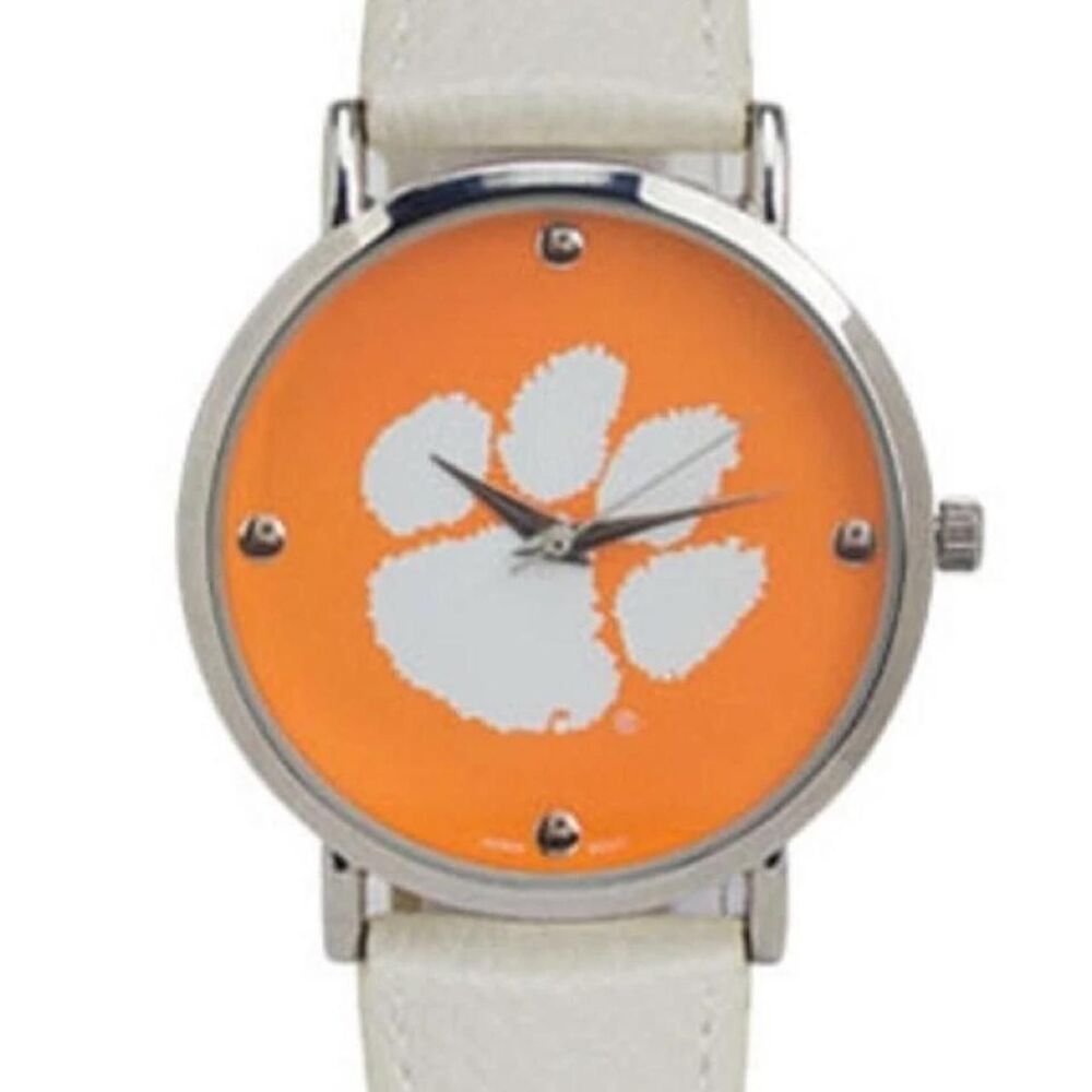 NWT Collegiate Clemson Tigers leather Watch